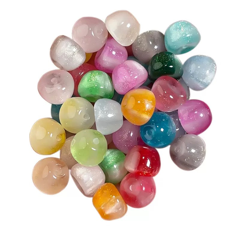 Color changing Cat's Eye Beads for braclet, necklace, phonechain, keychain